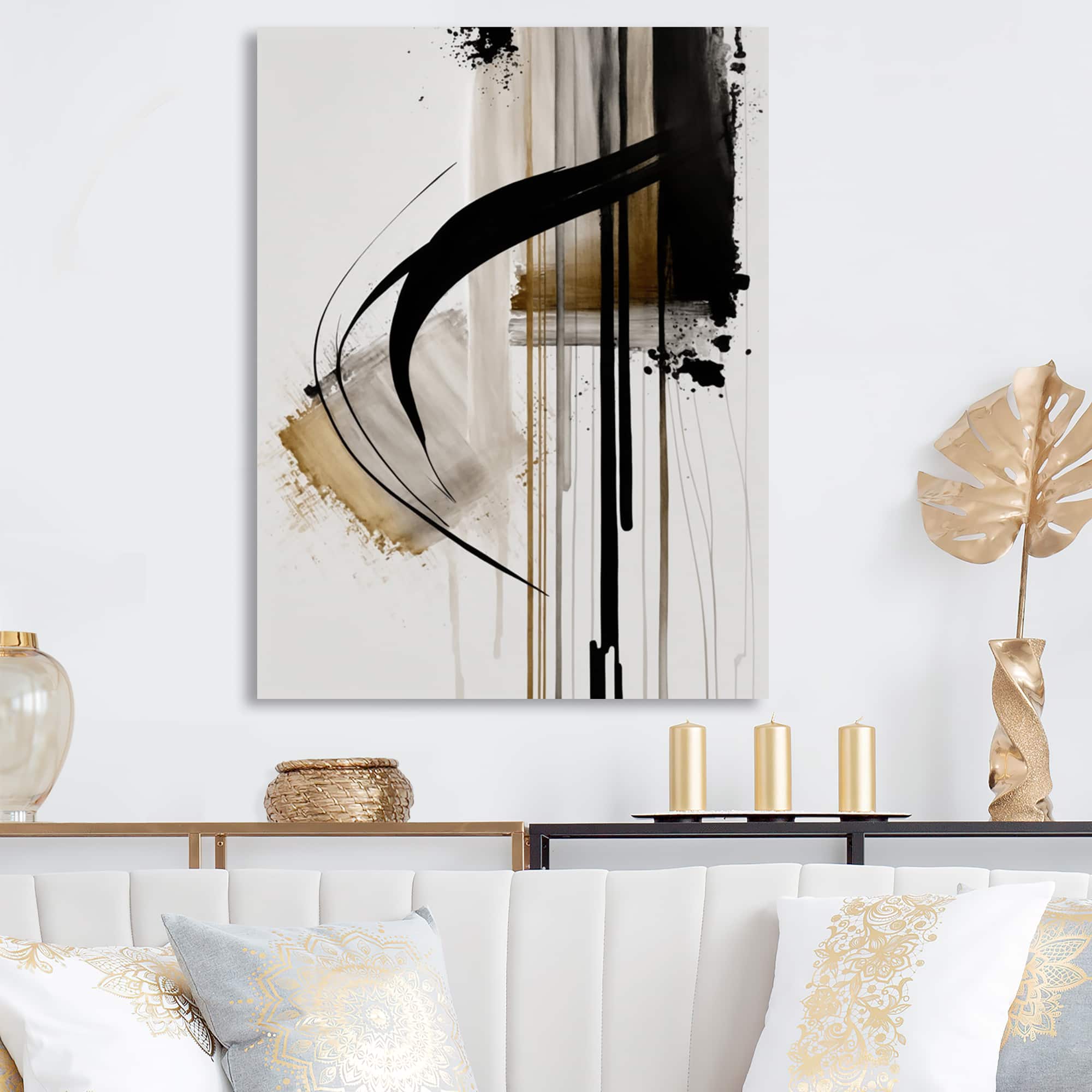 Designart 'Black